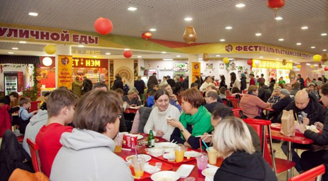 Moscow people excited with Vietnam's Tet