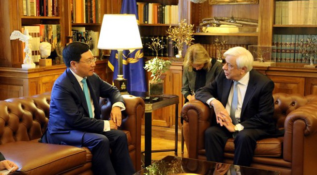 Vietnam, Greece strengthen ties