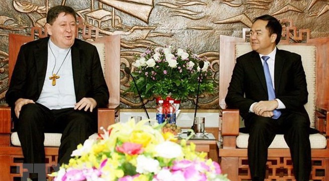Vatican prefect visits Vietnam