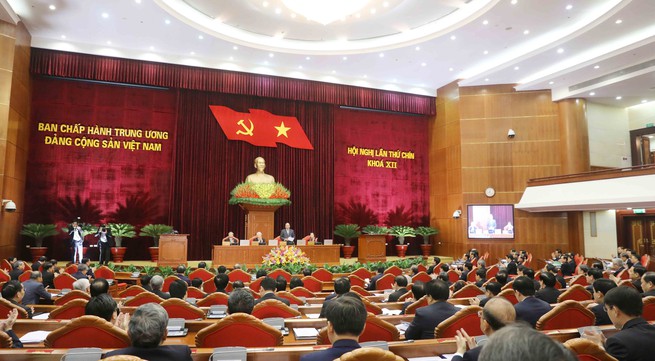12th Party Central Committee’s ninth session opens