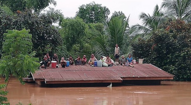 No Vietnamese harmed in dam incident in Laos