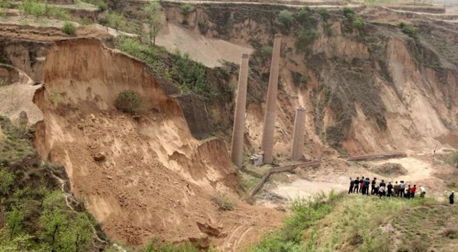 Landslide kills 9 in northern China