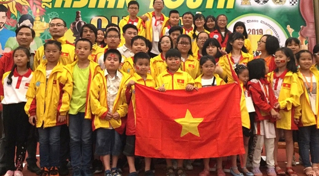 Vietnam bags eight gold medals at Asian Youth Chess Championship
