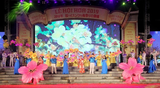Quang Ninh province goes vibrant with Cherry Blossom – Yellow Apricot Festival