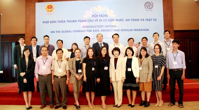 Vietnam actively joins in Global Compact for Migration