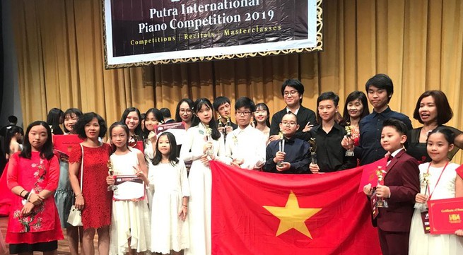 Vietnam wins many awards at Putra International Piano Competition