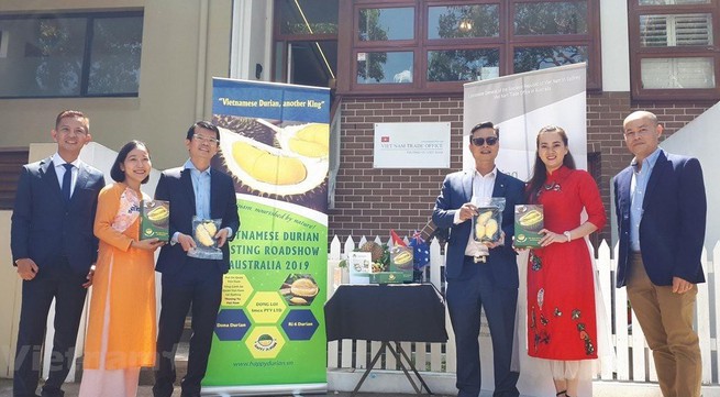 Vietnamese durian promotion campaign launched in Australia
