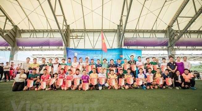 Football tourney in Japan supports Vietnamese people after disaster