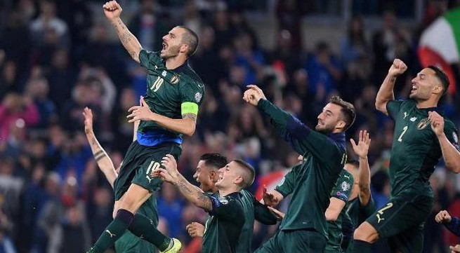 Italy beat Greece to secure Euro 2020 qualification