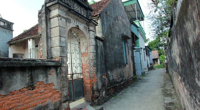 European architecture preserved in Vietnamese ancient village