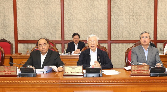 General Secretary, State President chairs politburo meeting