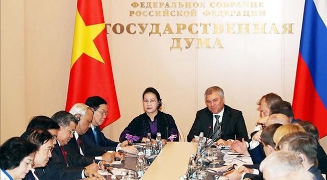 Vietnam, Russia hold first inter-parliamentary committee meeting