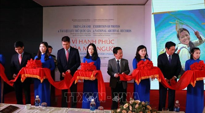 Exhibition showcases Vietnam’s achievements in ensuring and promoting human rights