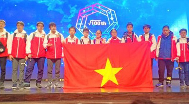 Vietnamese students enjoy big win at international math competition