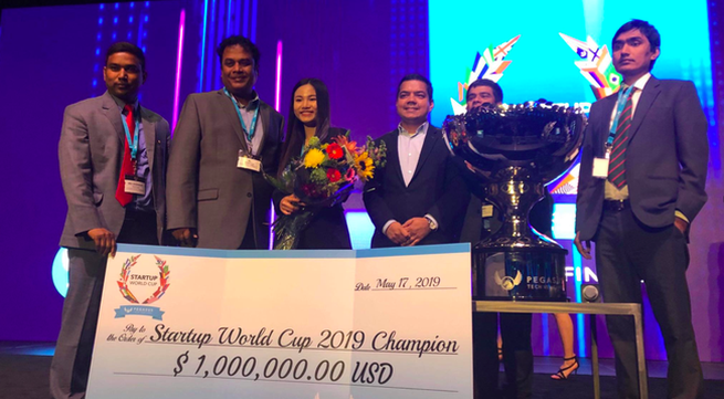 Vietnamese startup wins one million USD at 2019 World Cup