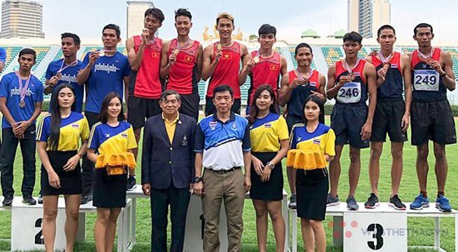 Vietnam wins five golds at Thailand track and field tournament