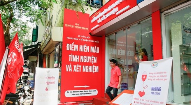 Hanoi’s first fixed blood donation site opens