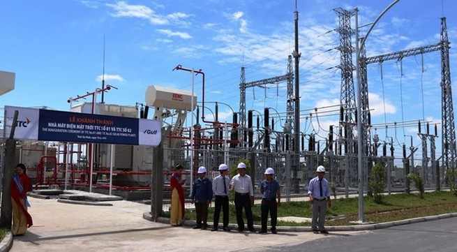 Two solar power plants become operational in Tay Ninh