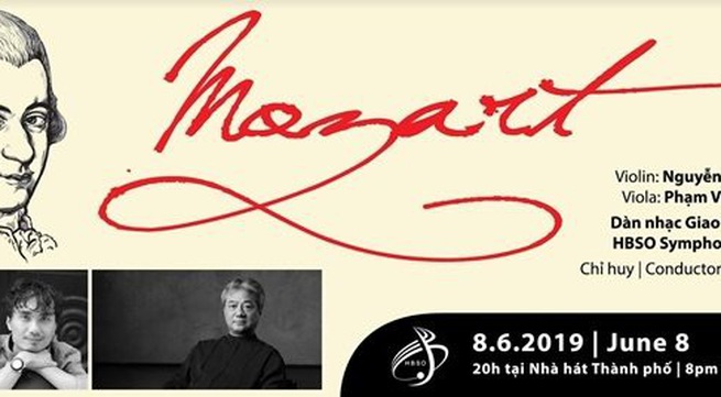 ‘A Night of Mozart’ programme to entertain Ho Chi Minh City audience