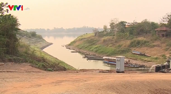 Mekong river’s water level lowest in nearly 100 years