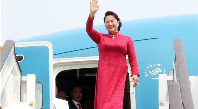NA Chairwoman begins official visit to China