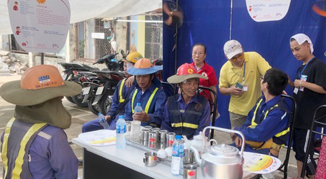 Hanoi sets up heat prevention spots