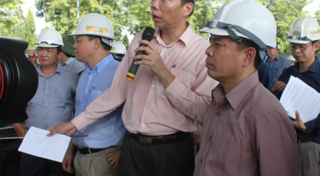 Ministry of transport inspects transport projects in Hanoi