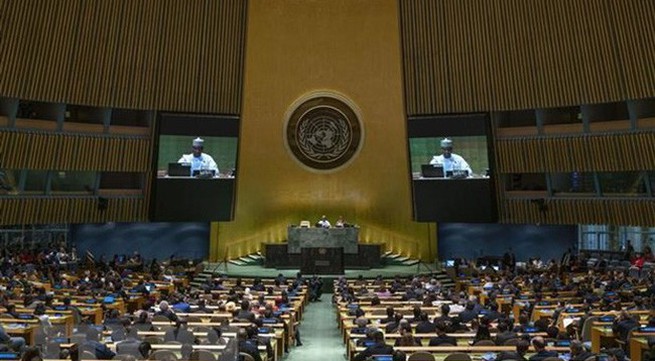 74th session of UN General Assembly opens