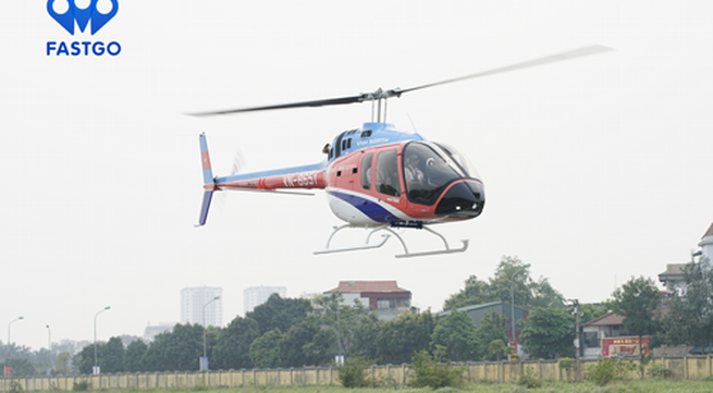 Việt Nam to have first helicopter ride-hailing service