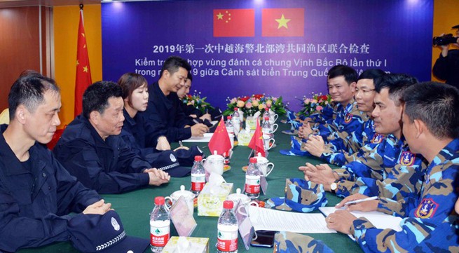Vietnam - China joint inspection of common fishing areas concludes