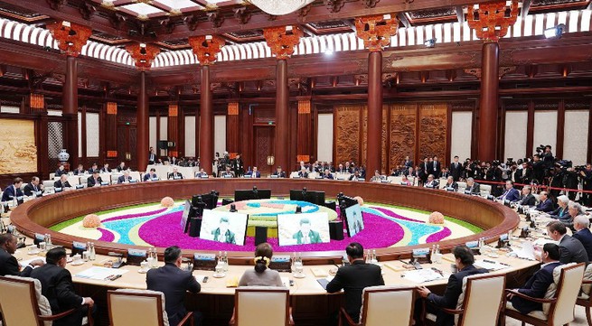 2nd Belt and Road International Cooperation Forum opens