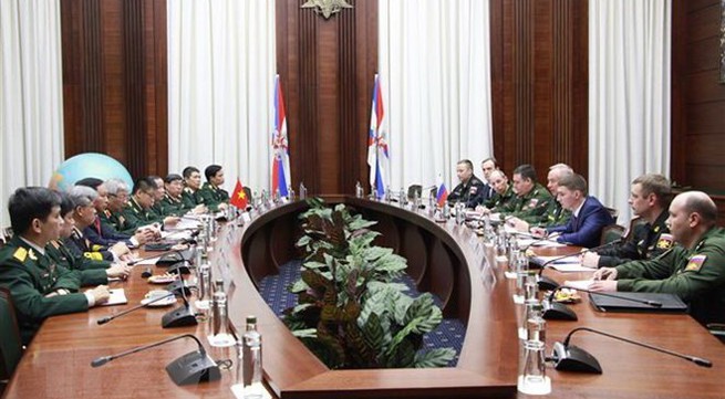 Vietnam, Russia hold 4th defence strategy dialogue
