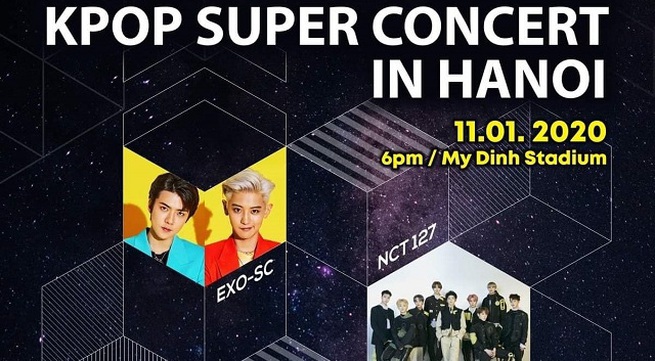 2020 K-Pop Super Concert to wow Hanoi audiences next January