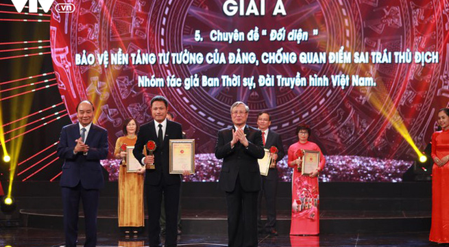 Vietnam Television won two Golden Hammer and Sickle awards in 2019