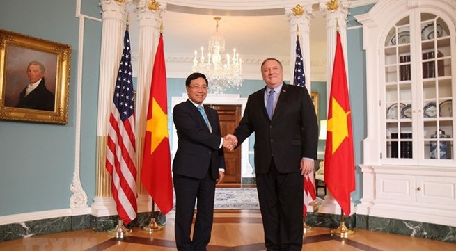 US State Secretary Mike Pompeo pays visit to Vietnam