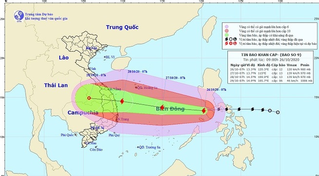 Central region braces for new strong Storm Molave