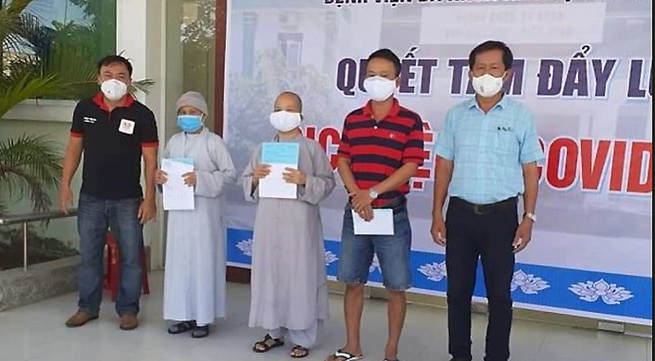 Four more COVID-19 patients in Quang Nam given all-clear