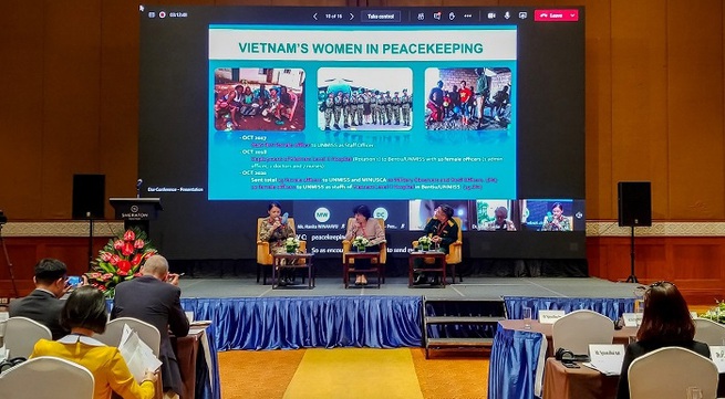 Webinar discusses strengthening women’s role in peace and security