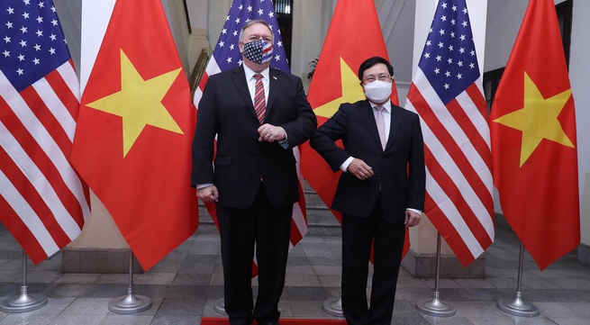 U.S. Secretary of State Mike Pompeo visits Vietnam