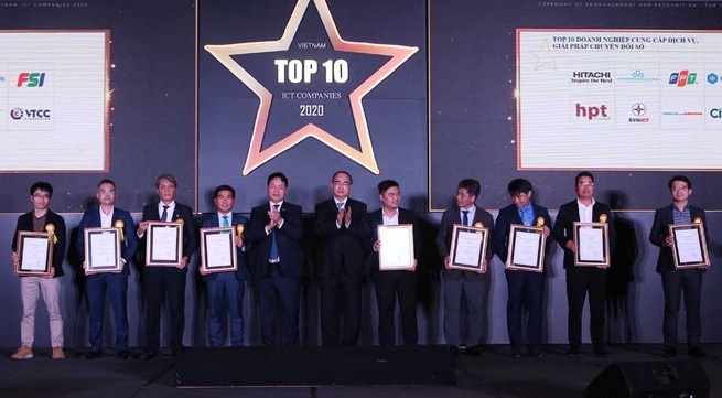 Vietnam honours outstanding IT firms in 2020