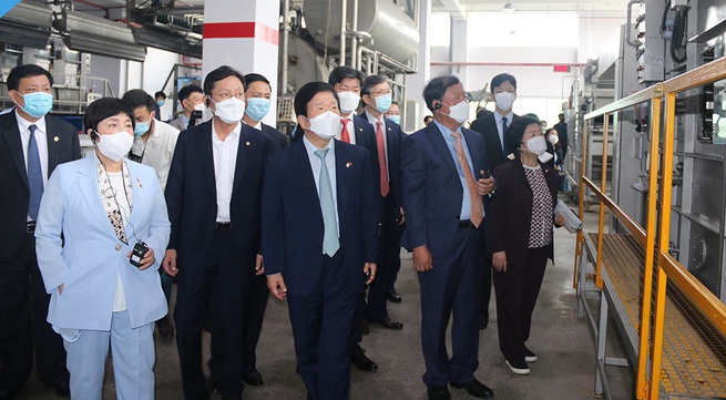 ROK delegation visits companies in Dong Nai