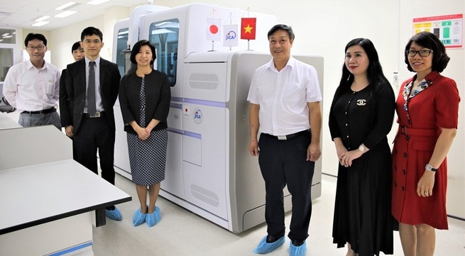 JICA continues to support Vietnam with COVID-19 testing equipment aid