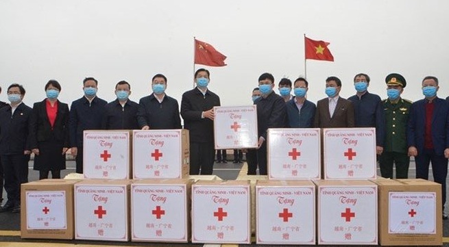 Quang Ninh supports China’s Guangxi province in responding to COVID-19