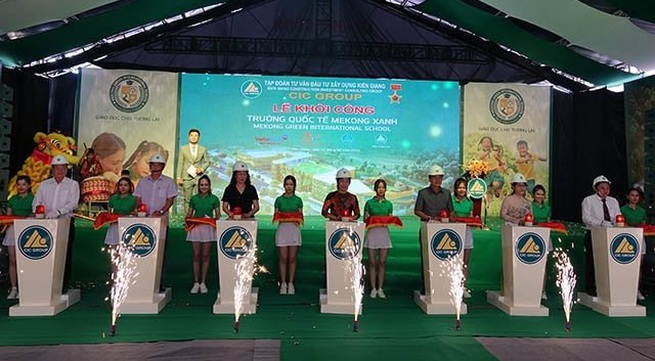 Work starts on Green Mekong international school in Kien Giang province