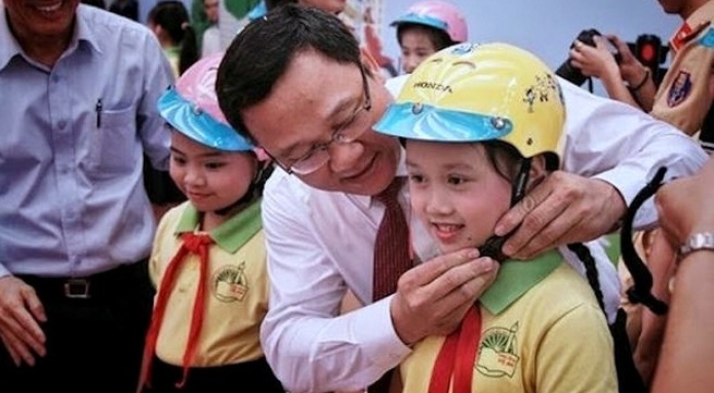 Helmet wearing among children reaches 70%