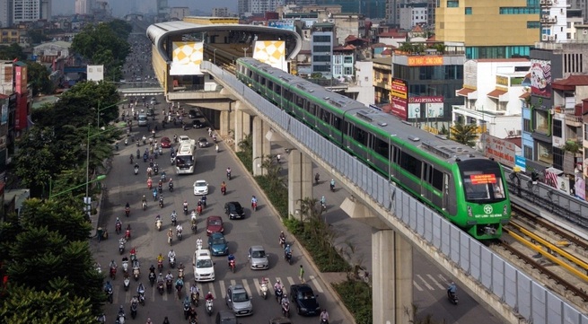 Hanoi Party chief urges acceleration of urban rail project