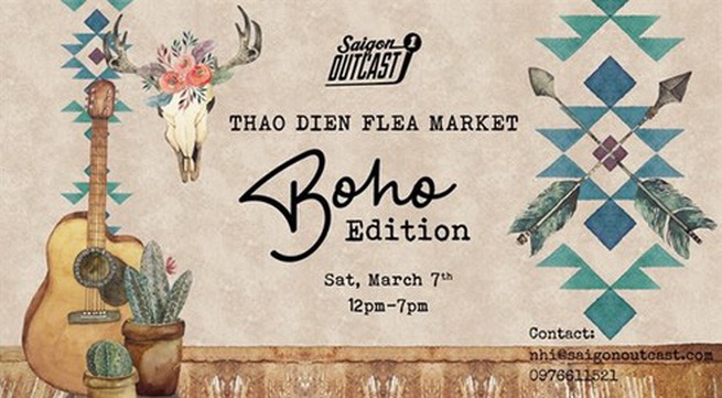 Boho flea market to open in HCM City