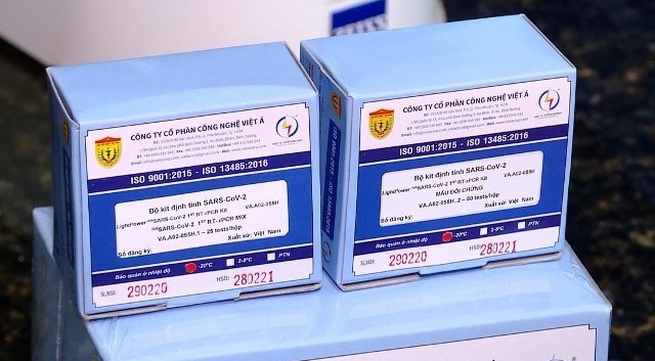Vietnamese COVID-19 test kits approved by WHO