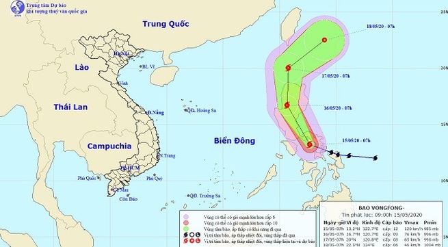 Localities urged to closely watch Storm Vongfong for active preventive measures