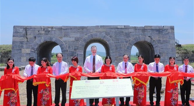 US-funded conservation project of Ho Dynasty Citadel completed